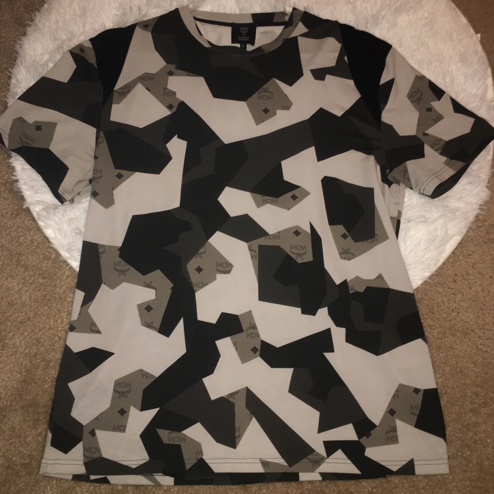 MCM x CR Camo t shirt